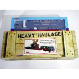 Diecast - two Corgi 1:50 scale trucks in original boxes comprising CC12513 and CC13603 models