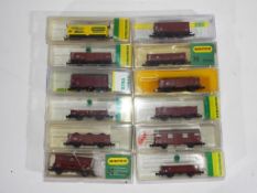 Model Railways - Minitrx - twelve boxed items of N gauge rolling stock by Minitrix, includes 13251,