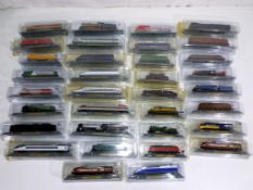 Model Railways - Del Prado - 34 boxed Del prado static N gauge locos to include HST125 Intercity,