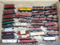 Model Railways - 30 unboxed N gauge wagons by Fleischmann,