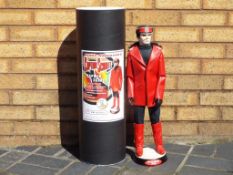 Iconic Replicas Ltd - unique handmade display puppet of Captain Scarlet with certificate of