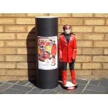 Iconic Replicas Ltd - unique handmade display puppet of Captain Scarlet with certificate of