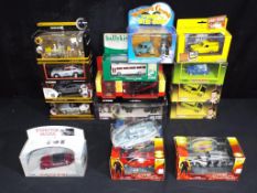 Diecast - a good mixed lot of sixteen TV related diecast vehicles to include 05201, CC87502, 01803,