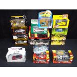 Diecast - a good mixed lot of sixteen TV related diecast vehicles to include 05201, CC87502, 01803,