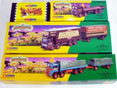 Diecast - four Corgi diecast vehicles in original boxes from The Showman's range comprising 27602,