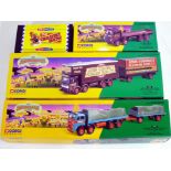 Diecast - four Corgi diecast vehicles in original boxes from The Showman's range comprising 27602,