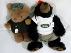 Land Rover - a Land Rover collectable bear called Wilderness Bear complete with tags dressed in