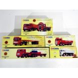 Diecast - five 1:50 scale diecast trucks by Corgi comprising 10201, 31001,