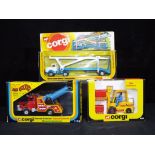 Diecast - Corgi - three vintage boxed Corgi commercial vehicles,