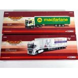 Diecast - two Corgi 1:50 scale trucks in original boxes comprising CC13429 and CC14103 models