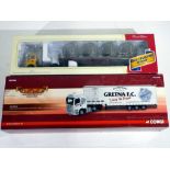 Diecast - two Corgi 1:50 scale diecast trucks in original boxes comprising CC12512 and CC13910