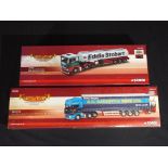 Diecast - Two Corgi 1:50 scale trucks comprising CC15207 and CC13717,