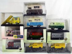 Diecast - ten 1:43 scale and one 1:76 scale Oxford diecasts comprising SP093,