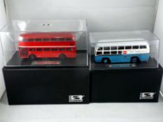 Diecast - two Jotus resin buses comprising London Transport RS 76605 and BEA RS76635 items appear