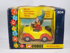 Diecast - a Corgi Noddy's car #804 in original box,