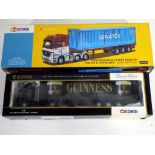Diecast - two 1:50 scale diecast trucks by Corgi comprising AN13805 (model has been decertified)