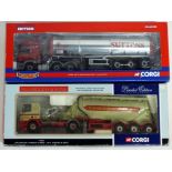 Diecast - two 1:50 scale diecast trucks by Corgi comprising CC13602 and 75903 items appear to be in