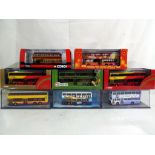 Diecast - eight diecast buses in 1:76 scale by Corgi, including 44503, 41111, 43012 and similar,