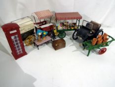 Doll's House Accessories - a collection of good quality miniature models to include a miniature