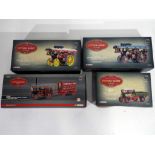 Diecast - four 1:50 scale diecast traction engines by Corgi comprising CC20309, 80103,