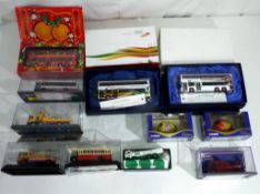 Diecast - eleven diecast vehicles in original boxes, including Limited Edition Buses by MBE,