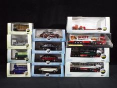 Diecast - twelve diecast vehicles by Oxford Diecast in original boxes in 1:43 and 1:76 scale