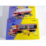 Diecast - two Corgi 1:50 scale trucks from the Chipperfields Circus series comprising 14201 and