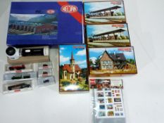 Model Railways - Vollner, Wiking, Heljan and other - a good collection of N gauge model kits,