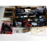 Model Railways - a good mixed lot of locomotive spares to include five motors,