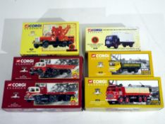 Diecast - six 1:50 scale diecast trucks by Corgi in original boxes comprising 13903, 18403, 24502,