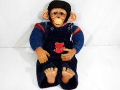 Chad Valley - a Chad Valley Jack 1960's Jacko Monkey, approximate height 54 cm, Est £20 - £30.