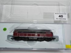 Trix Minitrix N gauge - a diesel locomotive DCC / Sx decoder digital & sound # 12324,