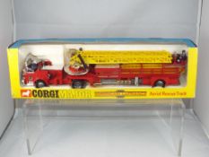 Diecast - Corgi - a vintage boxed Corgi Major 1143 American Lafrance Aerial Rescue Truck,
