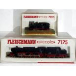 Model Railways - two Fleischmann N gauge steam locomotives in original boxes,