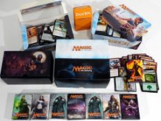 Trading Cards - a large quantity of boxed Magic the Gathering trading cards with several empty