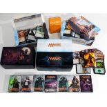 Trading Cards - a large quantity of boxed Magic the Gathering trading cards with several empty