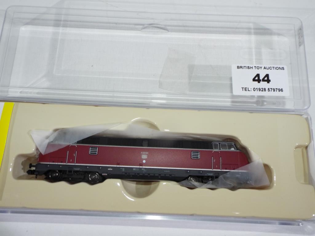 Trix Minitrix N gauge - a diesel locomotive DCC / Sx decoder digital & sound # 12455,