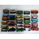 Diecast - thirty unboxed Corgi buses includes a Routemaster, Andrew,