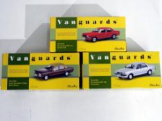 Diecast - three 1:43 scale Vanguards, MkIV Cortinas comprising VA11900,