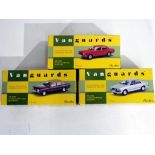 Diecast - three 1:43 scale Vanguards, MkIV Cortinas comprising VA11900,