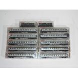 Model Railways - Fleishmann - a collection of twelve boxed items of N gauge passenger coaches by