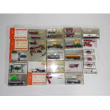 Model Railways - Wiking and other - a large quantity of boxed items of N road vehicles and