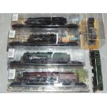 Model Railways - Hornby/Dublo two 2 rail class 28 diesel operating #D5705 and five static