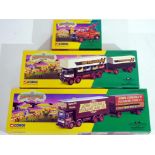 Diecast - three Corgi diecast vehicles from The Showman's range comprising 16101,