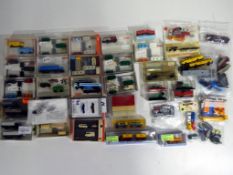 Model Railways - in excess of 60 plastic N gauge vehicles, predominantly boxed,