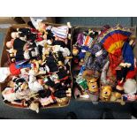 Two boxes containing International Costume Collector Dolls [2]