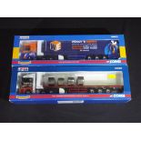 Diecast - two Corgi 1:50 scale trucks comprising CC13807 and CC13420,