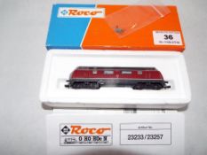 Roco N gauge - a diesel locomotive # 23233, digital,