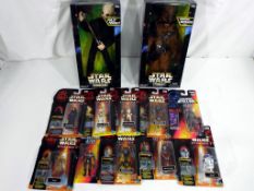 Star Wars by Kenner and Hasbro - a mixed lot of twelve Star wars action figures by Hasbro and