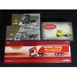 Diecast - four Corgi 1:50 scale diecast vehicles comprising CC13617, 71003, 73801 and 80005,